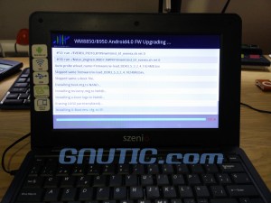 Reinstalación de Android en Netboook Szenio PC 12700